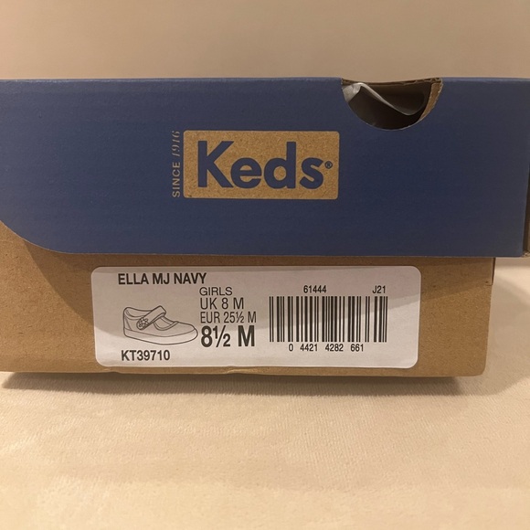 *Like New* Keds Ella Mary Jane Sneaker - Navy - Size 8.5 M - Picture 6 of 6